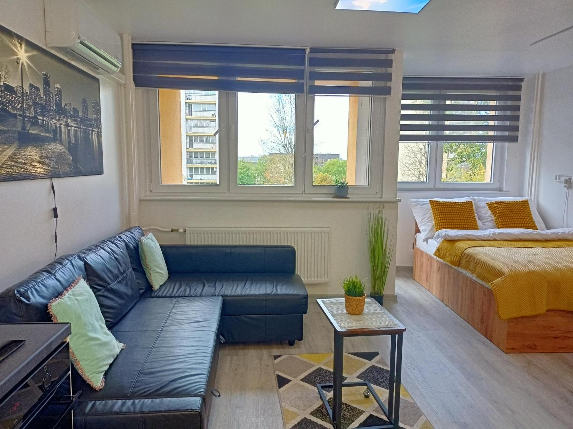 Apartament Z Balkonem Gliwice Mewy, Klimatyzacja Dış mekan fotoğraf